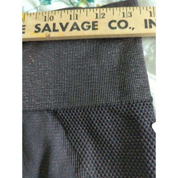 Athleta L Shimmer Seamless Espresso Drawstring Leggings Unstinkable NEW-lp347 - Picture 11 of 12